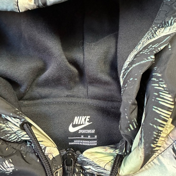 Nike Beach Sunset All Over Print Zip-up Hoodie Jacket Medium - Picture 3 of 5
